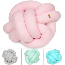 Coussin décoratif noué 35x35cm